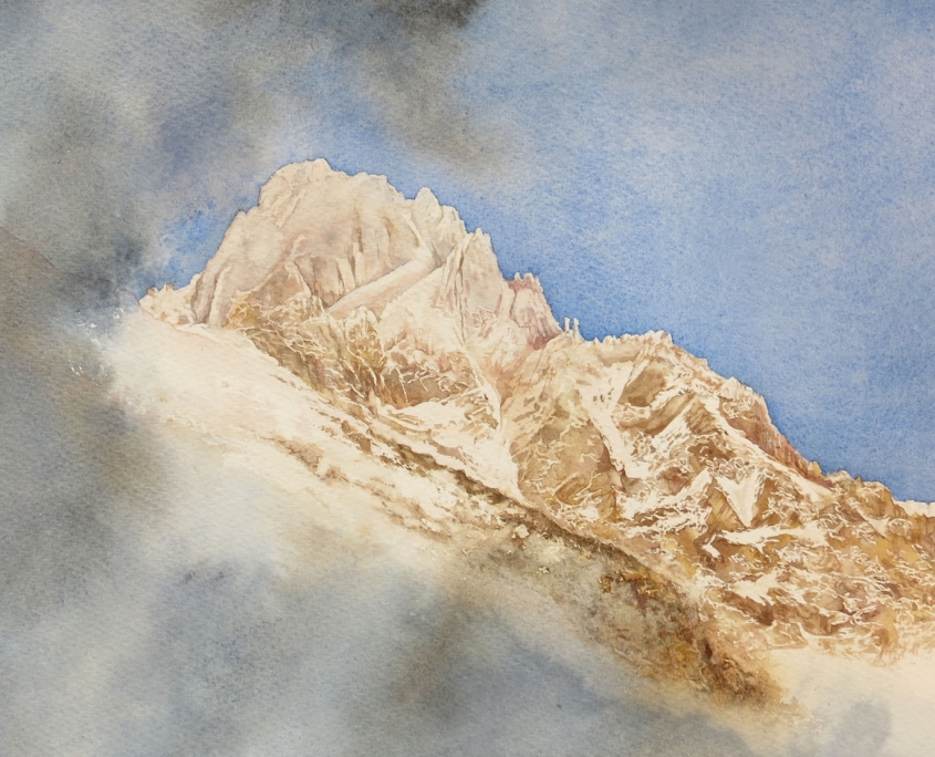 Aiguille d Chardonnet Massif du Mont Blanc